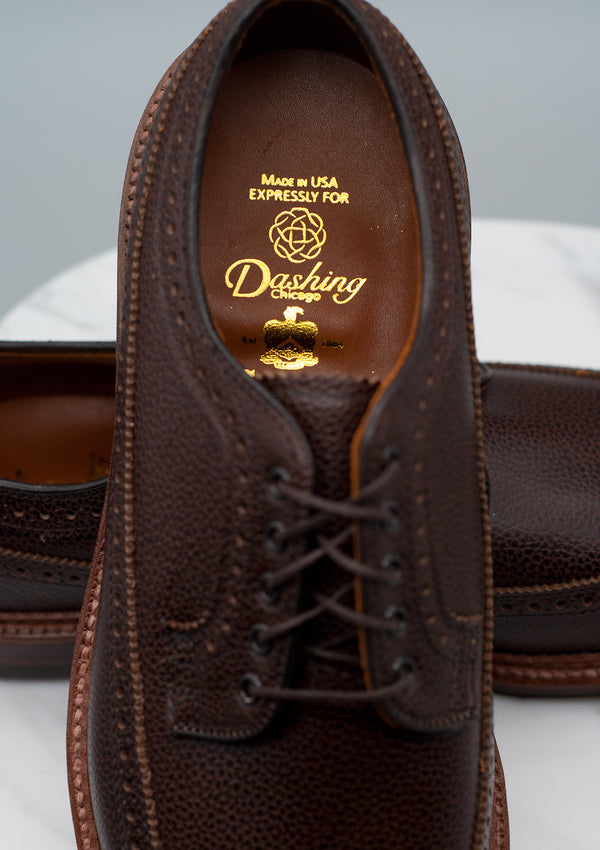 The Madison - Long Wing Blucher - Brown JS Leather - D2509