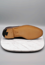 Alden 3912 brown captoe dress boot sole