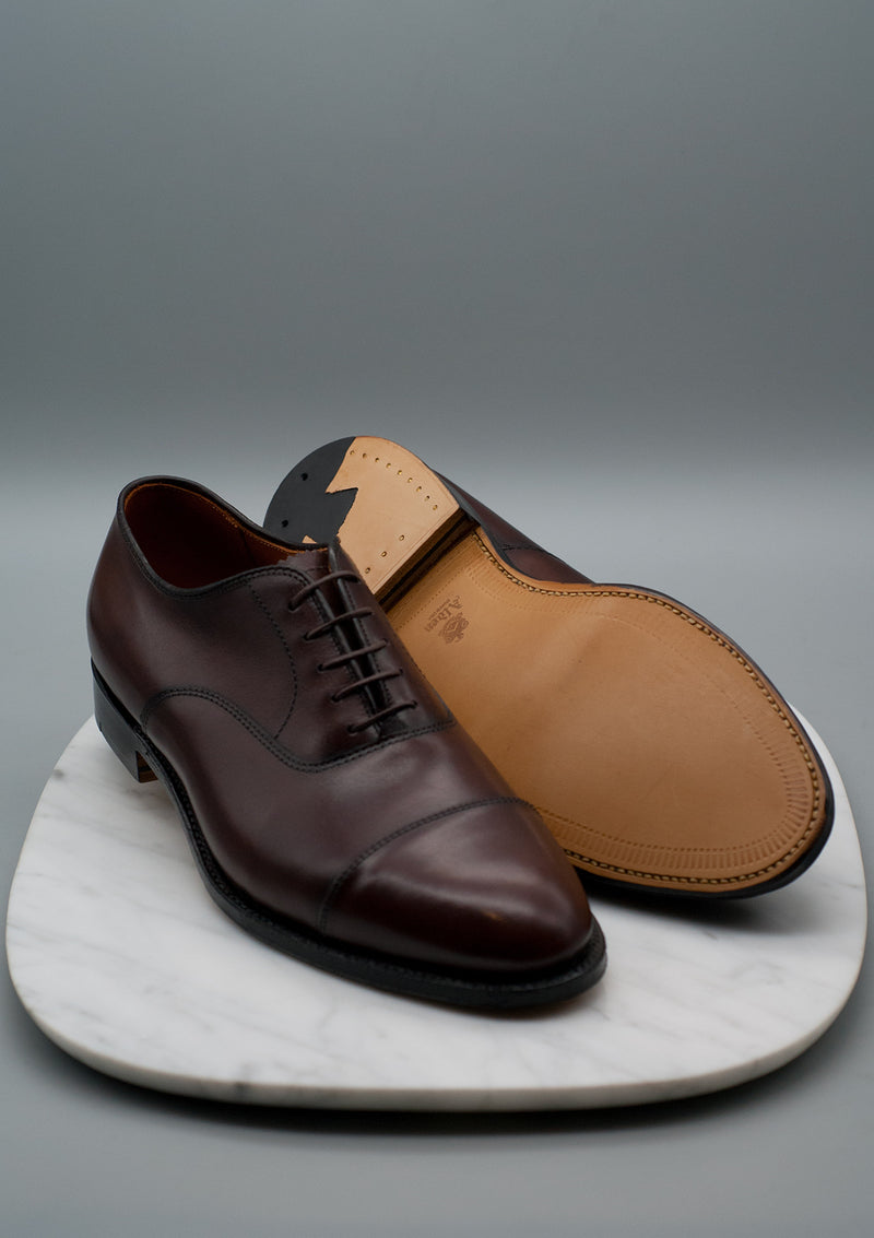 920 Straight Tip Bal - Brown Calfskin