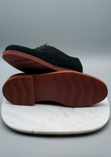 The Hyde - 96841 PTB - Black Suede Buck