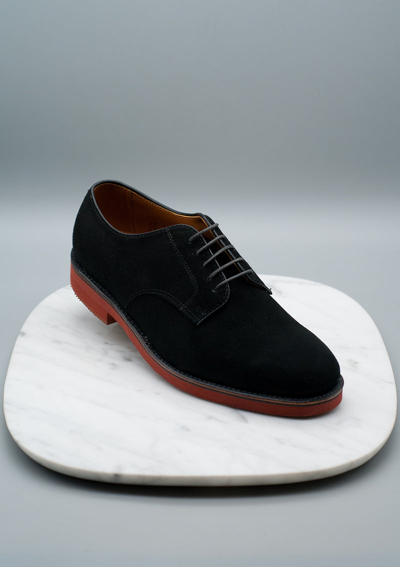 【美品良靴】ALDEN BLACK SUEDE TSL/WTIP6h UA別注 Alden The Hyde - 96841 PTB - Black Suede Buck – Dashing Chicago
