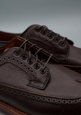 The Madison - Long Wing Blucher - Brown JS Leather - D2509
