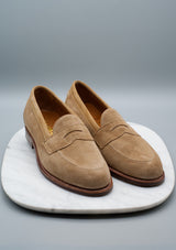 The Foster - 96942F Penny Loafer - Tan Suede