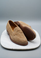 The Foster - 96942F Penny Loafer - Tan Suede