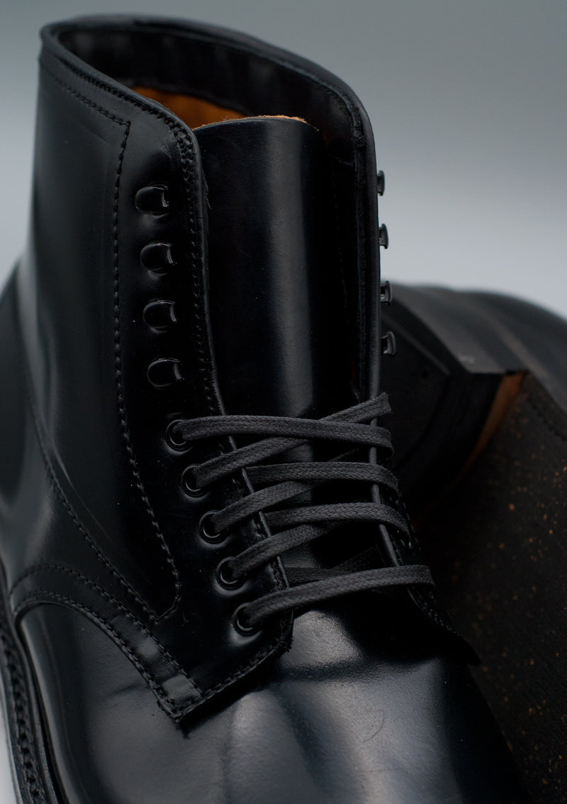 The Whisper Indy Boot - Black Shell Cordovan D2837H