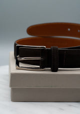 Alden Chocolate 35mm Dress Belt - MB 5217