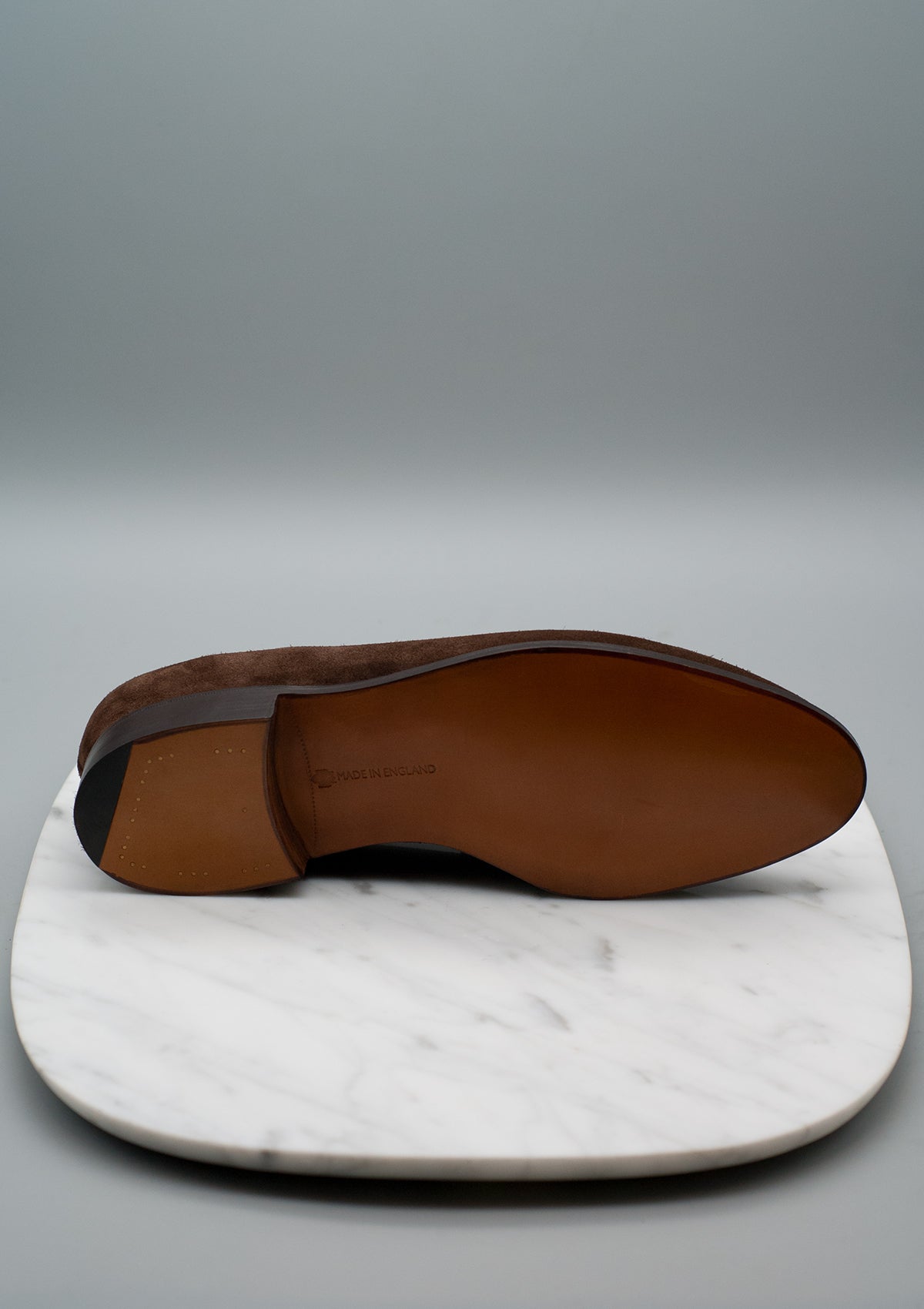Edward Green Millfield Horsebit Mink Suede - 184 - N1 – Dashing
