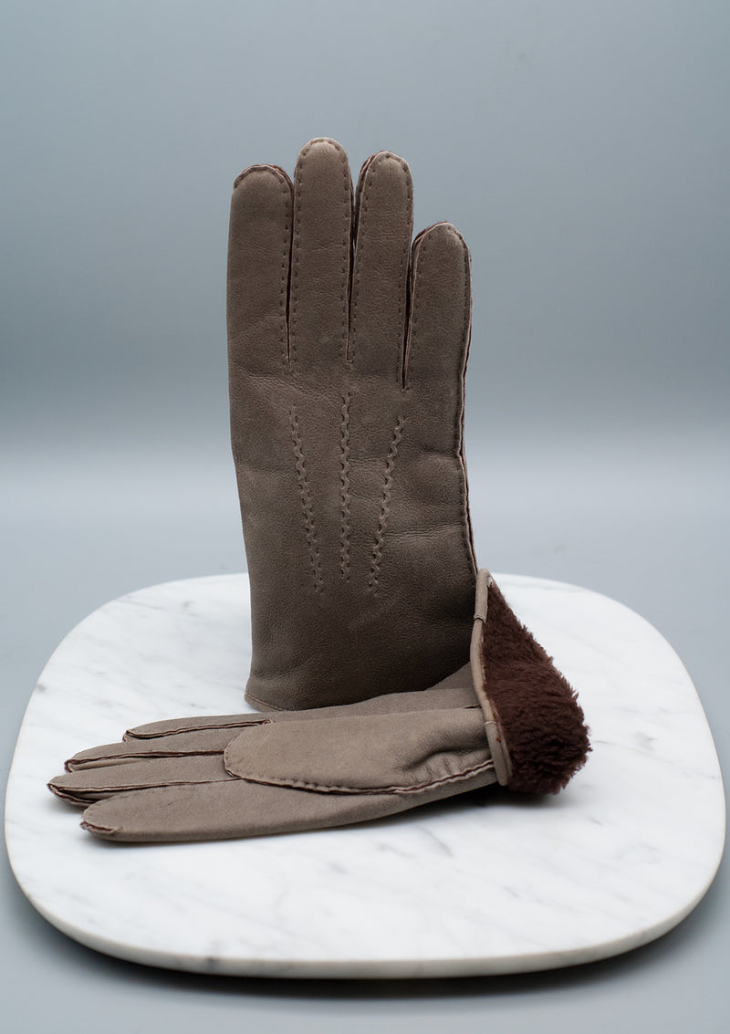 Lambskin - Antique Beige - Lined - Shearling