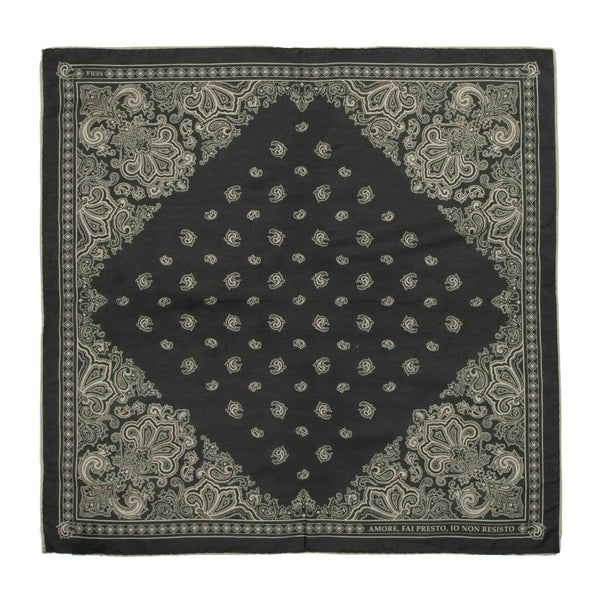 Non Resisto - Green Cotton & Silk Bandana