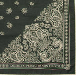 Non Resisto - Green Cotton & Silk Bandana