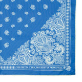 Maledetta Primavera - Light Blue Cotton & Silk Bandana