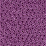 Lilac Zig Zag V-Point Knitted Silk Tie