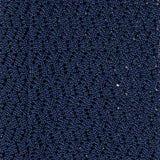 Navy Zig Zag V-Point Knitted Silk Tie