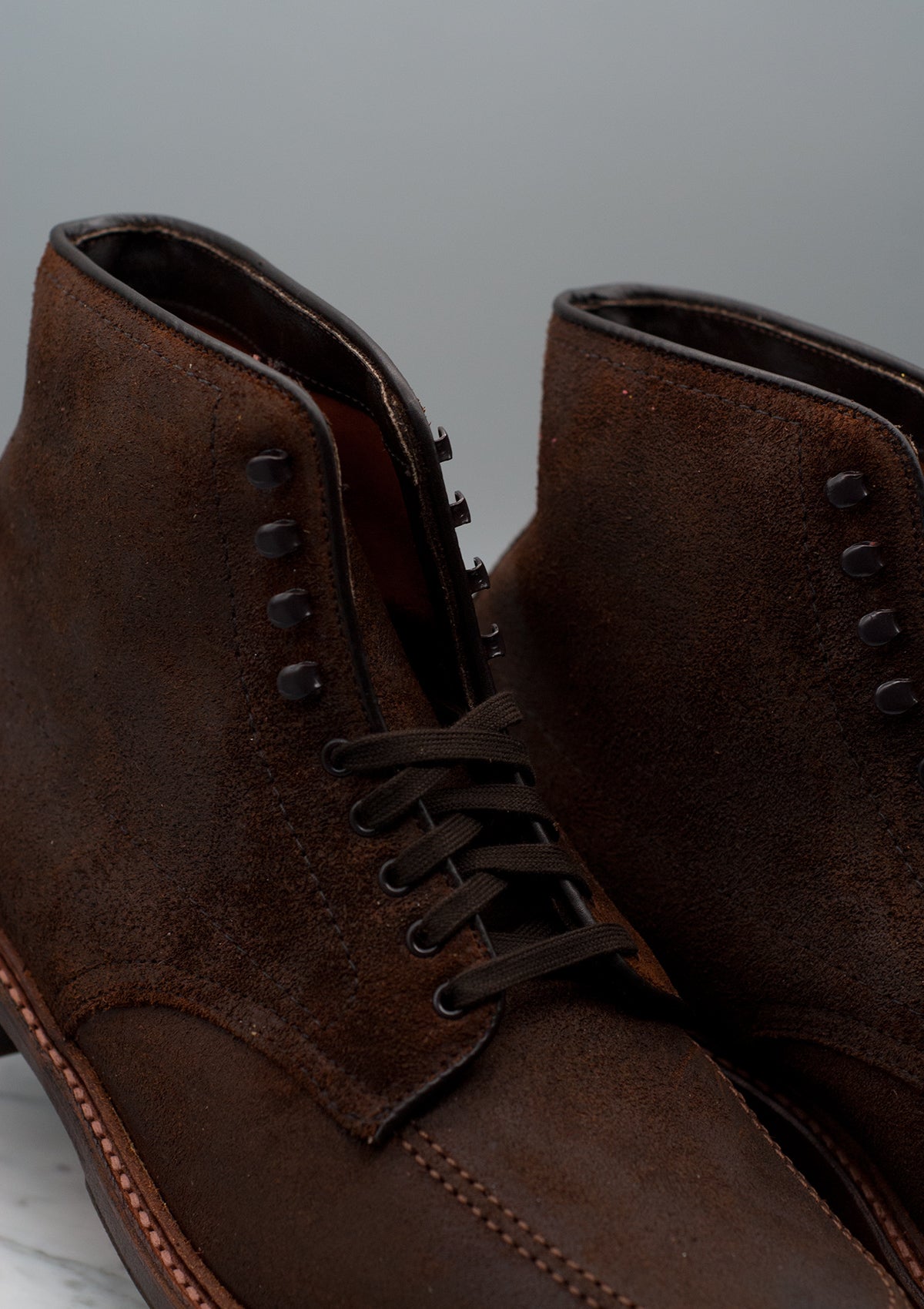 Alden 4015HC Indy Boot - Reverse Tobacco Chamois – Dashing Chicago