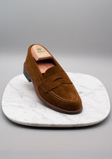 Alden 6243F snuff suede LHS loafer angle
