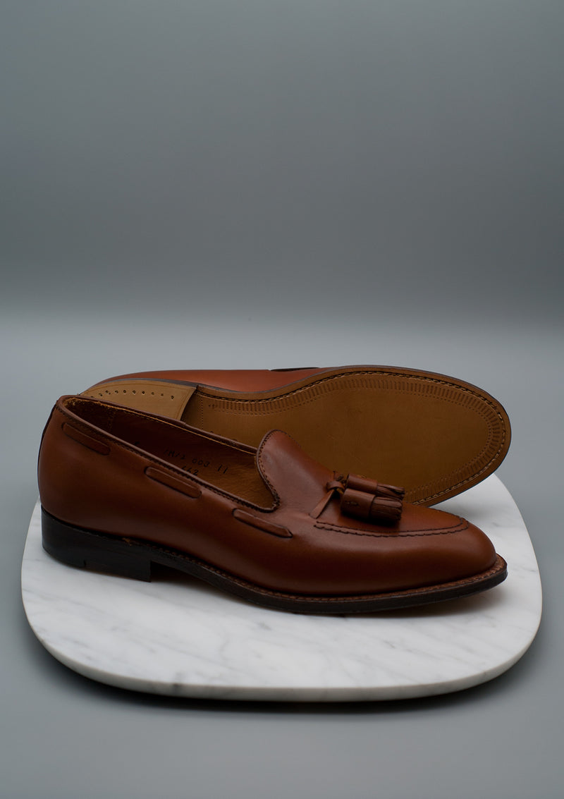 Alden 662 tassel loafer side / sole