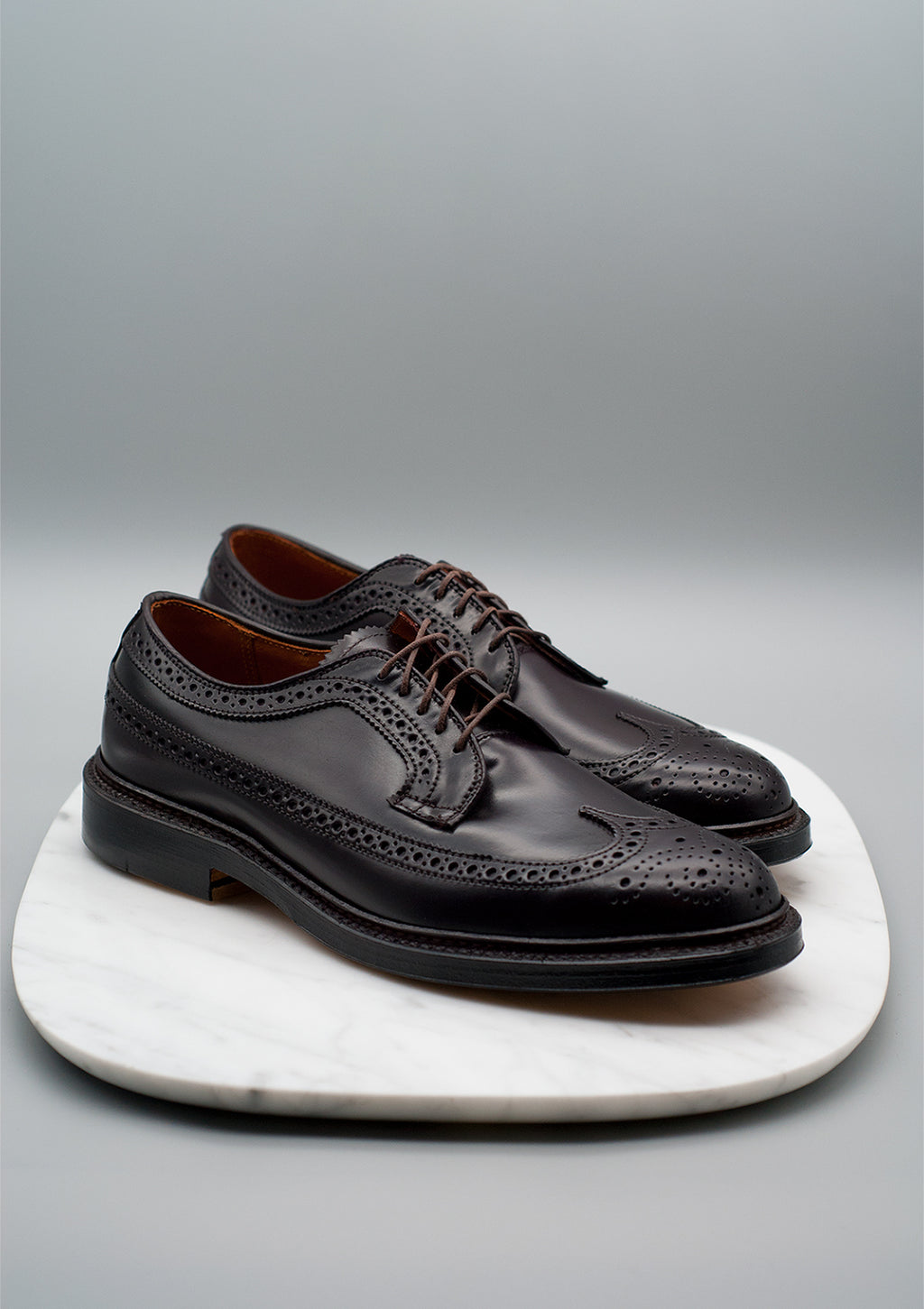 975 Long Wing Blucher - Color 8 Shell Cordovan
