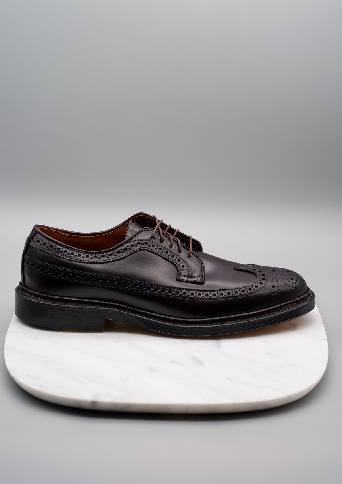 Alden 975 Long Wing Blucher - Color 8 Shell Cordovan – Dashing Chicago