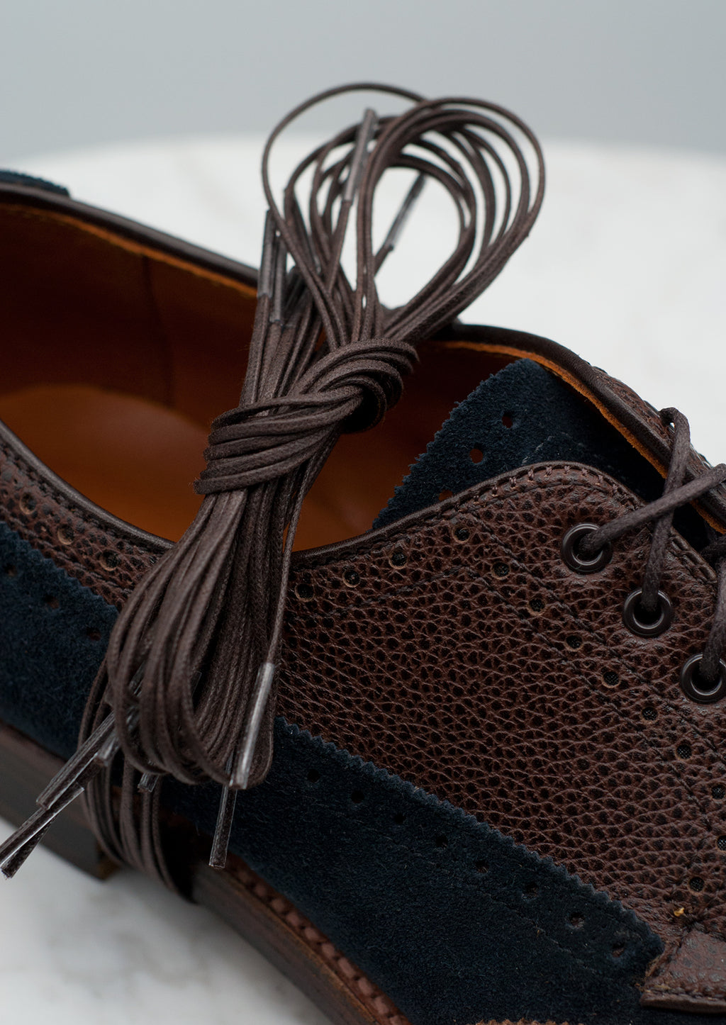 Alden Dress Laces - Brown