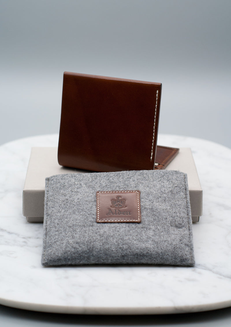 Alden x Kreis Cigar Shell Cordovan Wallet – Dashing Chicago