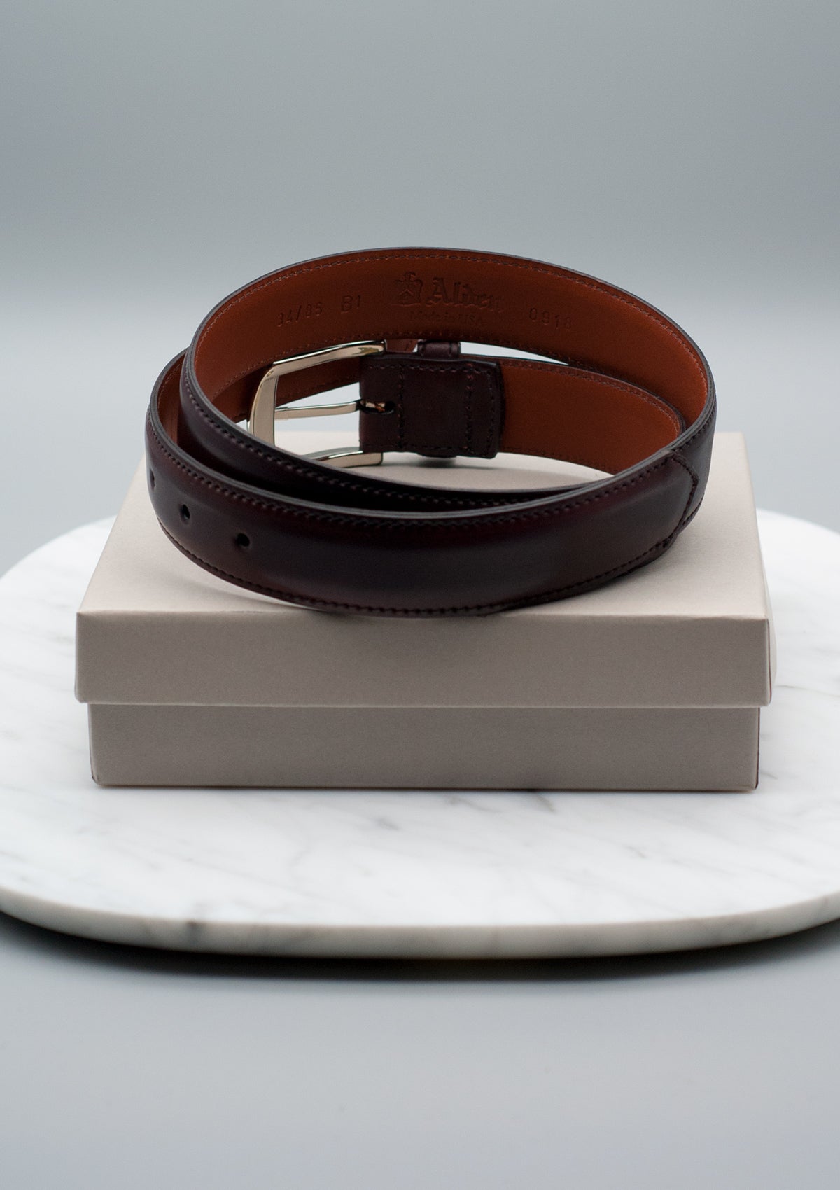 Alden belts top
