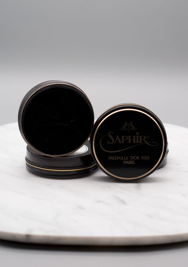 Saphir wax polish black