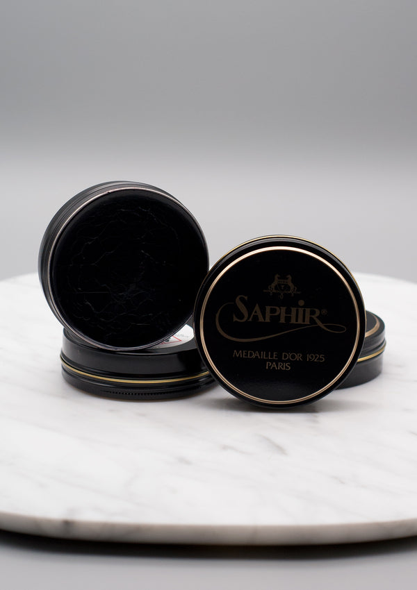 Saphir wax polish dark brown