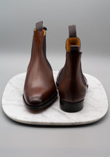 Edward Green Newmarket dark oak antique chelsea boot